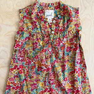 Peek + Liberty London Shirt Dress | Size XS / 2-3 Little Girl